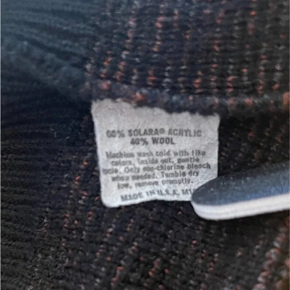 Vintage Jantzen Wool Acrylic Check USA Medium Vneck Sweater Vest VTG - Picture 4 of 6
